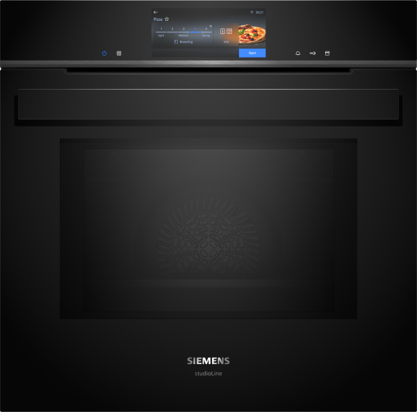 Siemens HN978GQB1 - iQ700, Backofen mit Mikrowellen- und Dampffunktion, Schwarz, 60 x 60 cm, 5 Jahre Garantie!